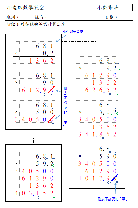 小數乘以小數(三)